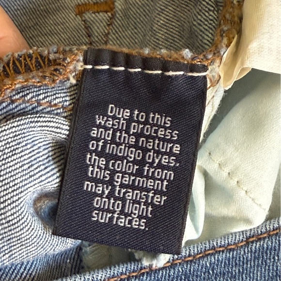 J. Crew Toothpick Skinny Distressed Raw Hem Blue Jeans Size 28 #1797 - Picture 6 of 7